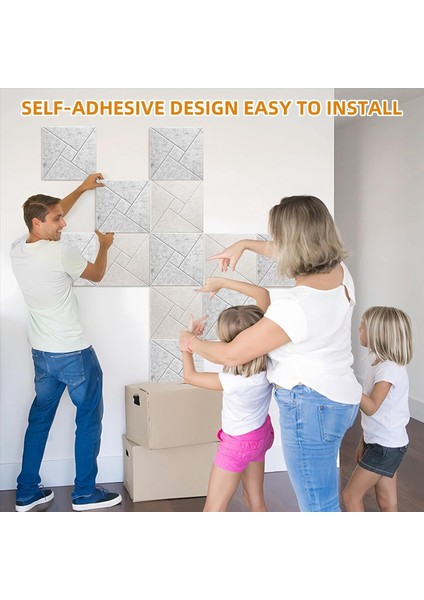 12 Paket Kendi Yapışkan Akustik Panel 12 x 12 x 0 4 Inç Ses Geçirmez Akustik Köpük Ev Stüdyosu Ofisi (Gümüş Gri) (Yurt Dışından) modelleri