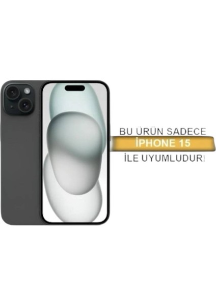 Apple Iphone 15 Uyumlu Gümüş Figür Taşlı Sert Kapak Kılıf modelleri