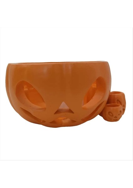 Içecek Fincanı Tutucu Dekorasyon Kabak Içecek Kupası Tutucu Cadılar Bayramı Partys Reçine Malzeme Masa Için Dekoratif Süsler (Yurt Dışından)