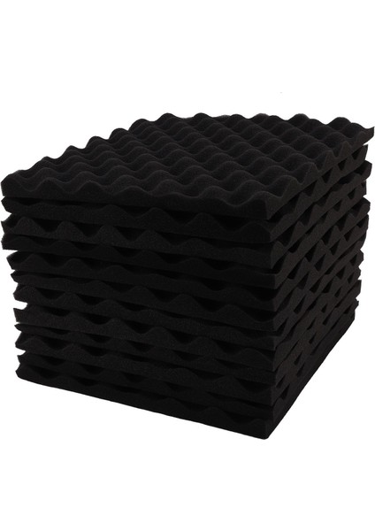 24 Akustik Duvar Panelleri Fayans Stüdyo Ses Proofing Yalıtım Köpüğü 30X30CM (Yurt Dışından) fırsatları