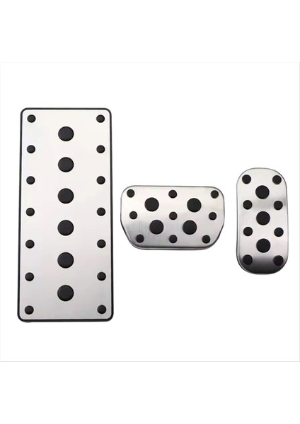 Toyota C-Hr AX20 2024 Paslanmaz Çelik mt Araç Ayak Pedallarında Paslanmaz Çelik Dinlenme Hızlandırıcı Tepsi Aksesuarları (Yurt Dışından)