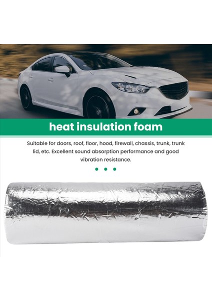 50X200CM Ses Deadener Araba Izolasyonu Bloack Isı ve Ses Termal Düzeltme Pedi Otomobiller Için Otomatik Aksesuarlar Parçalar (Yurt Dışından) indirimleri