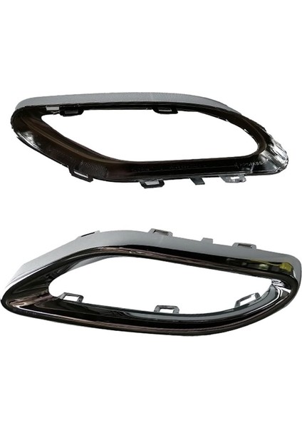 Araba Kuyruk Boğaz Kaputu Trim Araba Egzoz Ucu Kapak Kapakları C-Serisi W238 Için Yedek (Yurt Dışından)