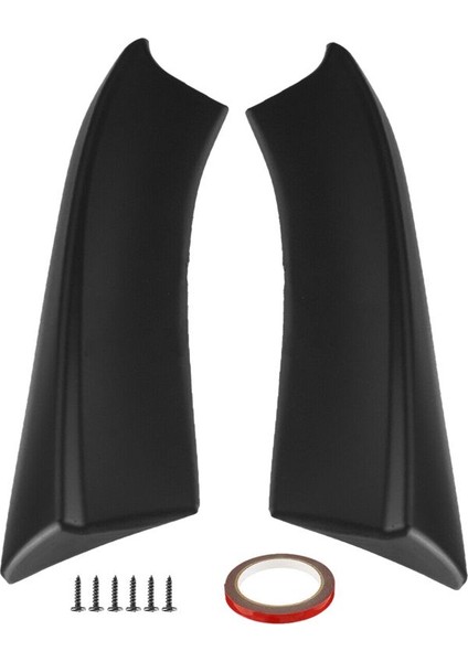 1paır Araç Arka Tampon Dudak Ayırıcıları Dodge Charger Srt Rt Sxt 2015+ Kanatçıklar Yan Önlükler Kapak Difüzör Koruyucu C (Yurt Dışından)