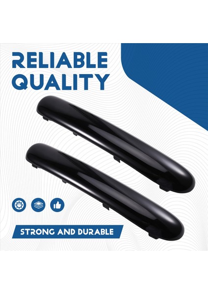 Ön Tampon Trim Sol ve Sağ Taraf 51116800143 51116800142 Mini Cooper Için R50 2001-2004 Siyah (Yurt Dışından) indirimleri