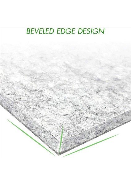 40 Paket Akustik Paneller Ses Sönümleme Panelleri Ses Geçirmez Dolgu Eğimli Kenar Karoları Duvar Dekoru ve Akustik Için (Yurt Dışından) fırsatları