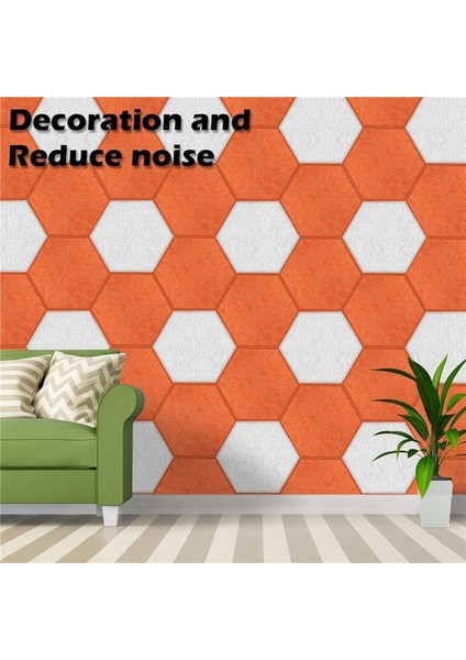 12 Paket Altıgen Akustik Paneller Ses Düzeltme Dolgusu Bacağlı Kenar Ses Panelleri Kayıt Stüdyo Ofisi Ana Sayfa (Yurt Dışından) indirimleri