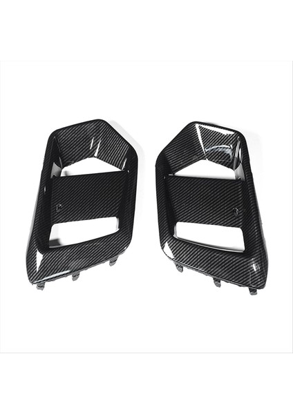 Ford Focus Rs 2015-2018 Araba Dış Aksesuarları Sis Işıkları Çerçeve Sis Lambası Sisli Izgara Karbon Fiber Görünüm (Yurt Dışından)