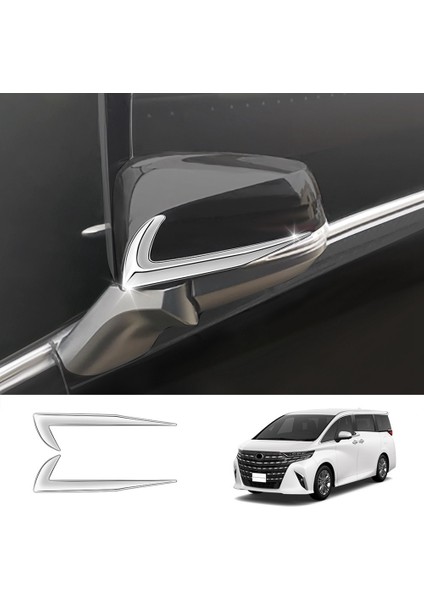 Toyota Alphard Vellfıre 30 Serisi 2016-2022 B Toyota Için Araç Sidi Büyük Büyümü Trım Strıp Tem Büyük Kapak Trım (Yurt Dışından) indirimleri