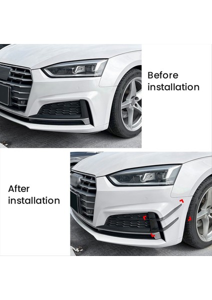 Araba Ön Tampon Spoiler Ayırıcı Kapağı Sis Lambası Dudak Ayırıcı Iz (Yurt Dışından) fırsatları