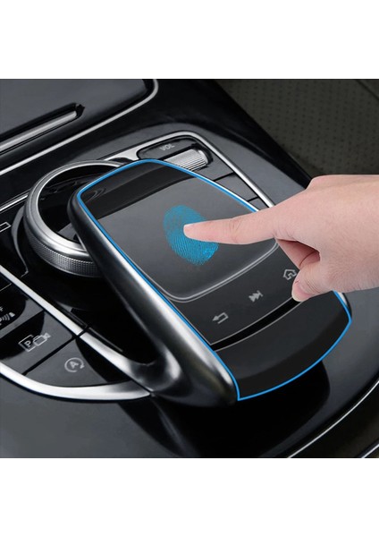 28PCS Merkezi Kontrol Medya Düğmesi Fare Ekranı Tpu Koruyucu Film Mercedes Benz C E Glc W213 W205 X253 2015-2019 (Yurt Dışından) fırsatları