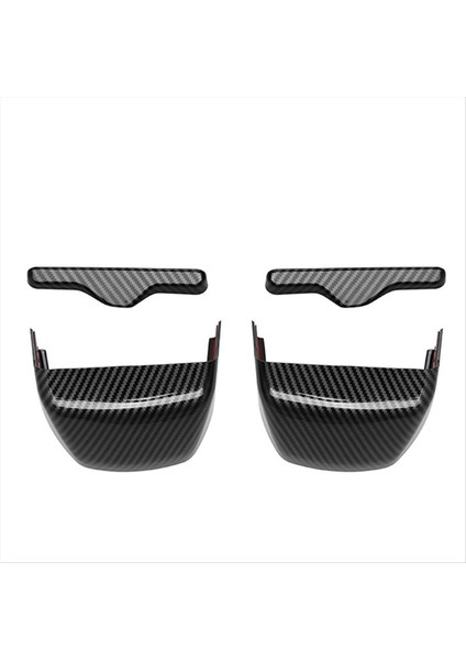 Toyota Prado LC250 2024 Karbon Fiber Için Araba Dikiz Ayna Taban Trim Sticker Araç Dış Dekorasyon Aksesuarları (Yurt Dışından)