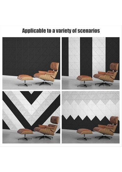 Kendi Kendine Yapışkanlı 12 Pack Akustik Paneller 12X12X0 4inch Ses Geçirmez Köpük Panelleri Duvarlar Için Ses Emici Karo Gri (Yurt Dışından) indirimleri