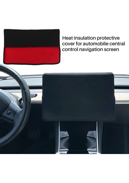 Tesla Model 3 Güneşlik ve Ekran Koruma Merkezi Konsolu Ekran Kapak Kılıfı (Siyah) (Yurt Dışından) fiyatları