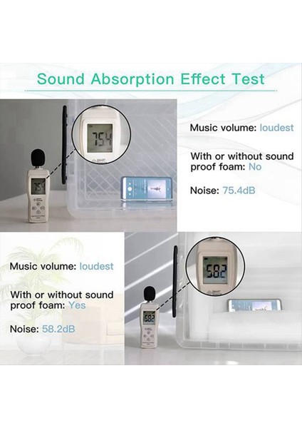 48PCS Akustik Köpük Kartı Stüdyo Fayans Akustik Köpük Ses Geçirmez Piramit Stüdyo Duvar Paneli Vb (Yurt Dışından) fiyatları