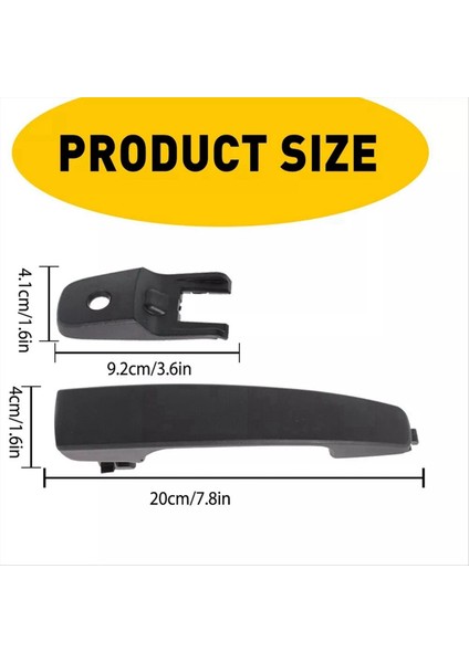 4pcs/set Araba Lh + Rh Ford Focus Için 2008-2011 8S4Z-54218A14-AA (Yurt Dışından) fiyatları