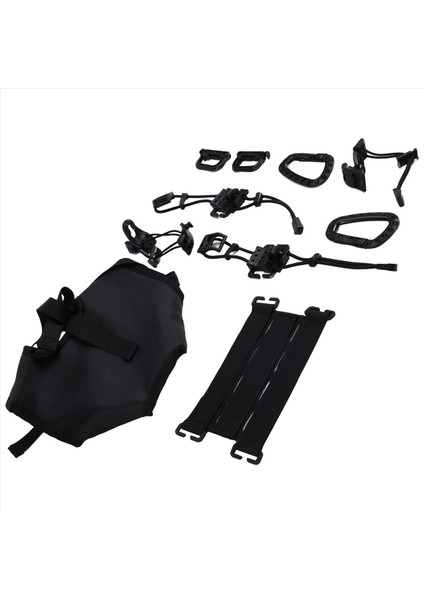 Motosiklet Tank Torbası Montaj Tabanı Motosiklet Evrensel Eyer Torbası/kuyruk Torbası/montaj Tabanı Yan Su Geçirmez Tampon Torbası (Yurt Dışından)