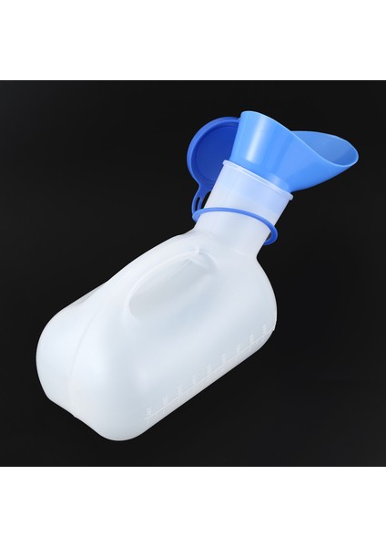 Taşınabilir Idrar Şişesi Idrar Şişesi 1000ML Erkekler Için Kadınlar Seyahat ve Kamp Beyaz ve Mavi (Yurt Dışından) indirimleri