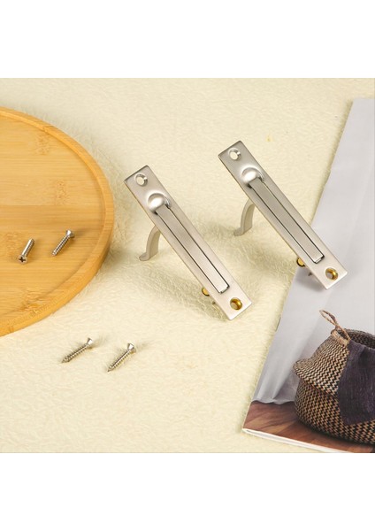 2pcs Cep Kapı Kenar Çekme, Vidalı 304 Paslanmaz Çelik Cep Kapısı Tutağı, Banyo Dolabı Koridoru Için Kapı Donanımı (Yurt Dışından) modelleri