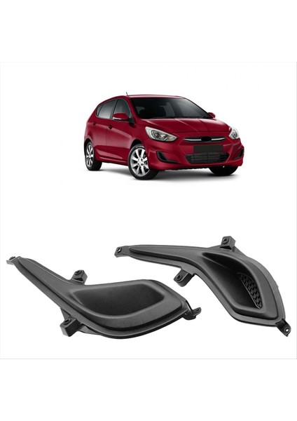 Araba Ön Tampon Sis Lambası Çerçevesi Sis Lambası Çerçeve 865641R000 865631R000 Hyundai Aksanı Için 2012-2017 (Yurt Dışından) fiyatları