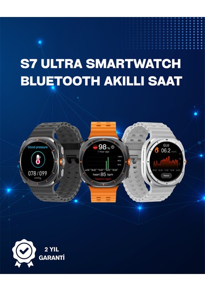 Akıllı Saat | Kalp Ritmi, Nabız ve Uyku Takibi | Ios Uyumlu