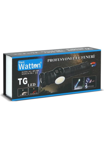 9 Mod Şarjlı Kamp Lambası El Feneri WT-704 modelleri