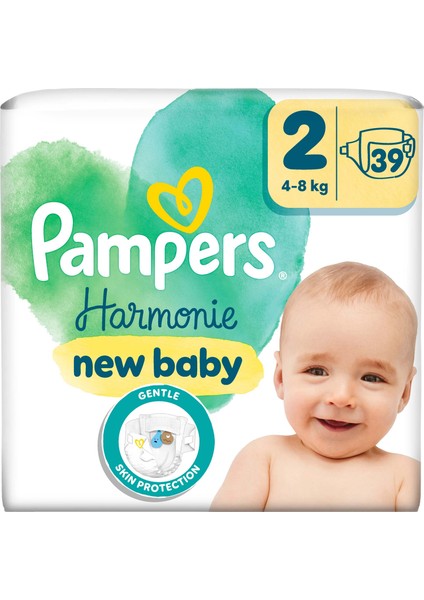 Harmonie Bebek Bezi 2 Beden 39 Adet