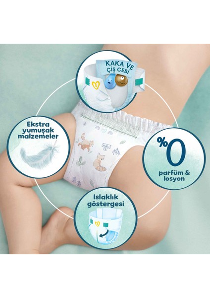 Harmonie Bebek Bezi 2 Beden 39 Adet fırsatları