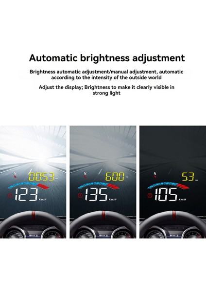 Evrensel Obd Otomobil Hızölçer Hud Ön Cam Projektörü LED Dijital Otomobil Baş Yukarı Gps Hız Uyarısı ile (Yurt Dışından) modelleri