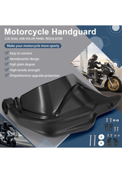 Motosiklet Aksesuarları Honda Için Handguard Adv 150 ADV150 Adv 160 El Koruma Uzantıları Ön Cam Siyah (Yurt Dışından) fırsatları