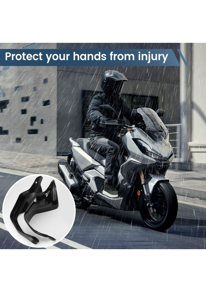 Motosiklet Aksesuarları Honda Için Handguard Adv 150 ADV150 Adv 160 El Koruma Uzantıları Ön Cam Siyah (Yurt Dışından) indirimleri