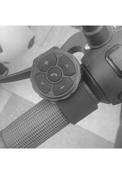 Motosiklet Kask Kulaklık Bluetooth Uzaktan Düğmesi Motosiklet Gici Medya Denetleyicisi Elektrikli Bisiklet Denetleyicisi (Yurt Dışından) indirimleri