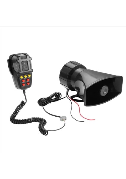 2x Araba Uyarı Alarm Kamyonu 7-Sound Loud Alarm Hoparlörü 12V Siren Hava Boynuzu Megafon Polis Itfaiyecisi Araba Boynuzu 110DB (Yurt Dışından) modelleri