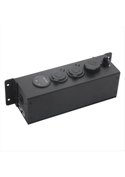 12-24V Rv Yat Teknesi Güç Kaynağı Için 50A Güç Kablosu ile 3&#39 Ü 1 Arada Güç Kutusu Voltmetre Araç Şarj Cihazı (Yurt Dışından) indirimleri