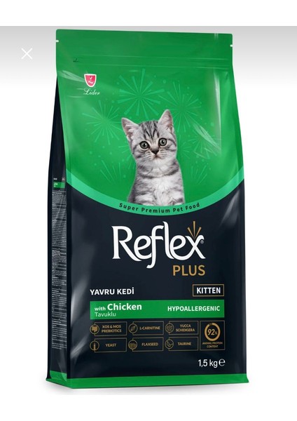Plus Kitten Tavuklu Yavru Kedi Maması 1.5 kg fırsatları