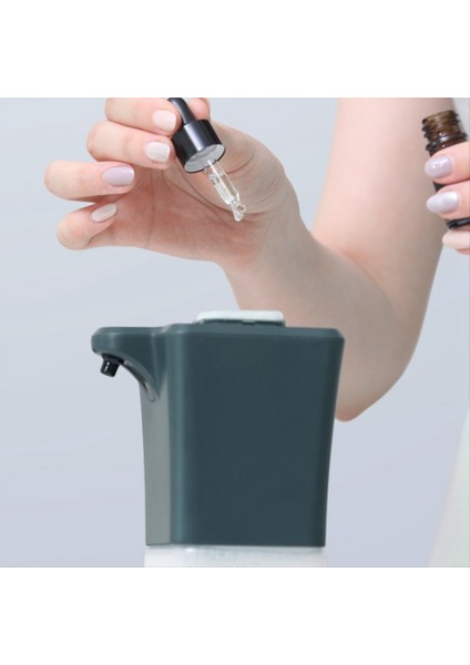 Dokunulmaz Otomatik Dağıtıcı Sabun Elektrikli Sabun Dağıtıcı 450ML USB Şarj Indüksiyonu Sıvı Sabun Köpük Dispenser Yeşil (Yurt Dışından) modelleri