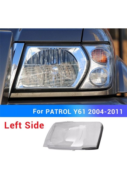 Ön Far Şeffaf Lens Kapak Nissan Devriyesi Için Ahbeshad Y61 2004-2011 Araba Kafası Işık Lambası Şeffaflık Işığı (Yurt Dışından) indirimleri