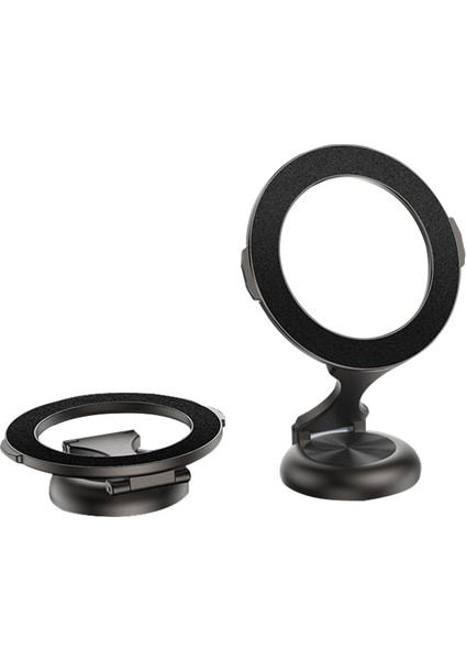 Manyetik Araç Telefon Tutucu 720 Derece Dönebilen Araç Montajı Alaşımlı Katlanabilir Telefon Standı (Yurt Dışından)