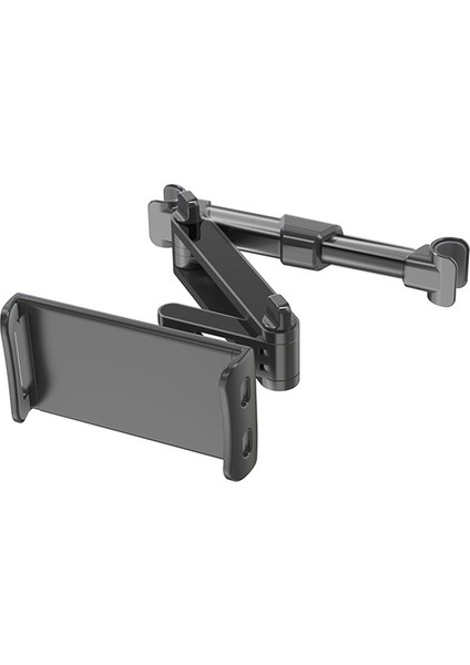 Katlanabilir Araç Telefon Tutucu Tablet Standı Ayarlanabilir Arka Koltuk Baş Desteği Montaj Braketi (Yurt Dışından)