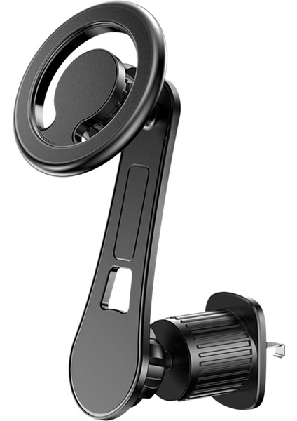 Manyetik Araç Telefonu Tutucu Havalandırma Klipsi Döndürülebilir Gösterge Paneli Navigasyon Standı Uzatılabilir Kol (Yurt Dışından)
