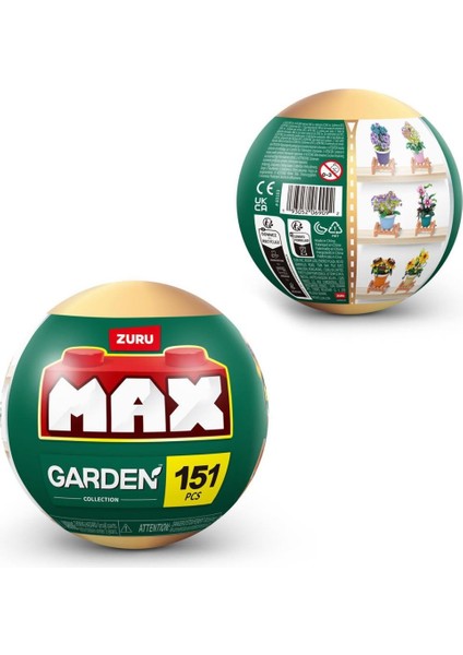 MNB08000 Max Saksı Bitkileri Sürprizi 151 Parça Nessiworld