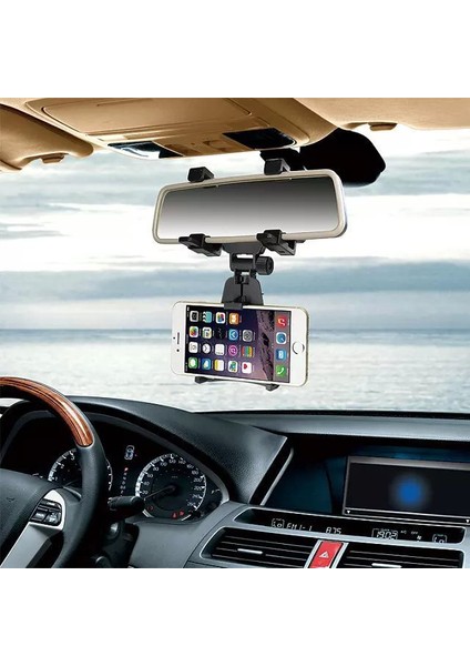 Cep Telefonu/gps Evrensel Araç Dikiz Aynası Tutucu Yuvası (Yurt Dışından)