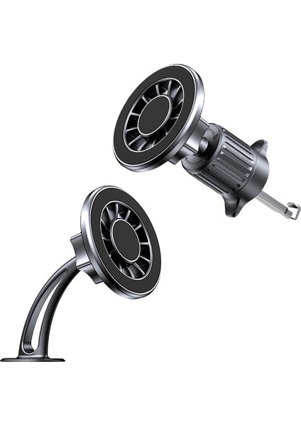 Magsafe Araç Telefon Tutucu Braketi, Havalandırma Kancası + Yapışkan Taban ile Uyumludur (Yurt Dışından)