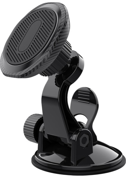 Vantuz Tabanlı Araç Gösterge Paneli Montajı 360 Derece Ayarlanabilir Manyetik Telefon Tutucu Braketi (Yurt Dışından)