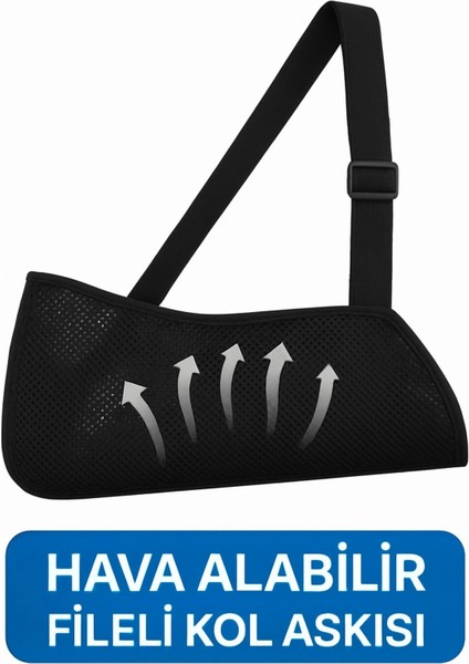 Fileli Ortopedik Kol Askısı Ayarlanabilir Hava Alan Kırık Çıkık Incinme Için Kol Sabitleyici Destek