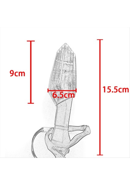 Kawasaki Ninja 250 300 600 Z1000 Er-6n, B Için Motosiklet Ön ve Arka Turn Sinyal Işık Göstergesi Yıkıcı (Yurt Dışından) modelleri