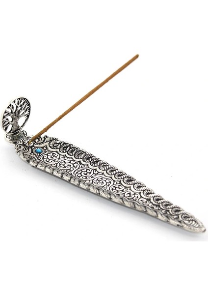 Metal Kayık Hayat Ağacı Tasarımı Tütsülük