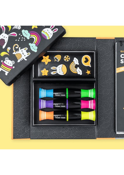 Neon Boyama Seti - Glow Friends