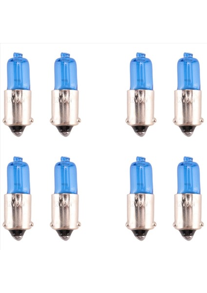 8x H6W BAX9S 6W Beyaz Xenon Araba Yan Işaretçisi Park Lambası 12V 5000K (Yurt Dışından)