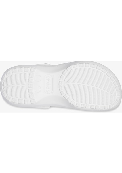 Classic Platform Clog Kadın Beyaz Terlik.100